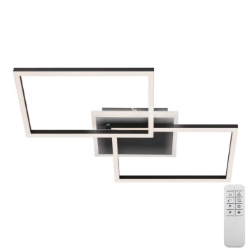 Briloner 3049-015 - LED Dimmable ceiling light FRAME LED/40W/230V + remote control