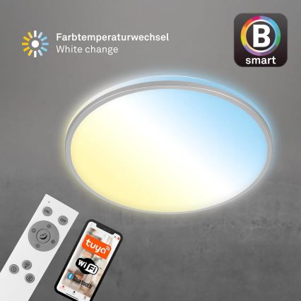 Briloner 3065-014 - IVY Dimmable LED Ceiling Light LED/42W/230V Wi-Fi Tuya Ø 49 cm + Remote Control