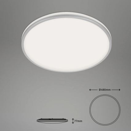 Briloner 3065-014 - IVY Dimmable LED Ceiling Light LED/42W/230V Wi-Fi Tuya Ø 49 cm + Remote Control
