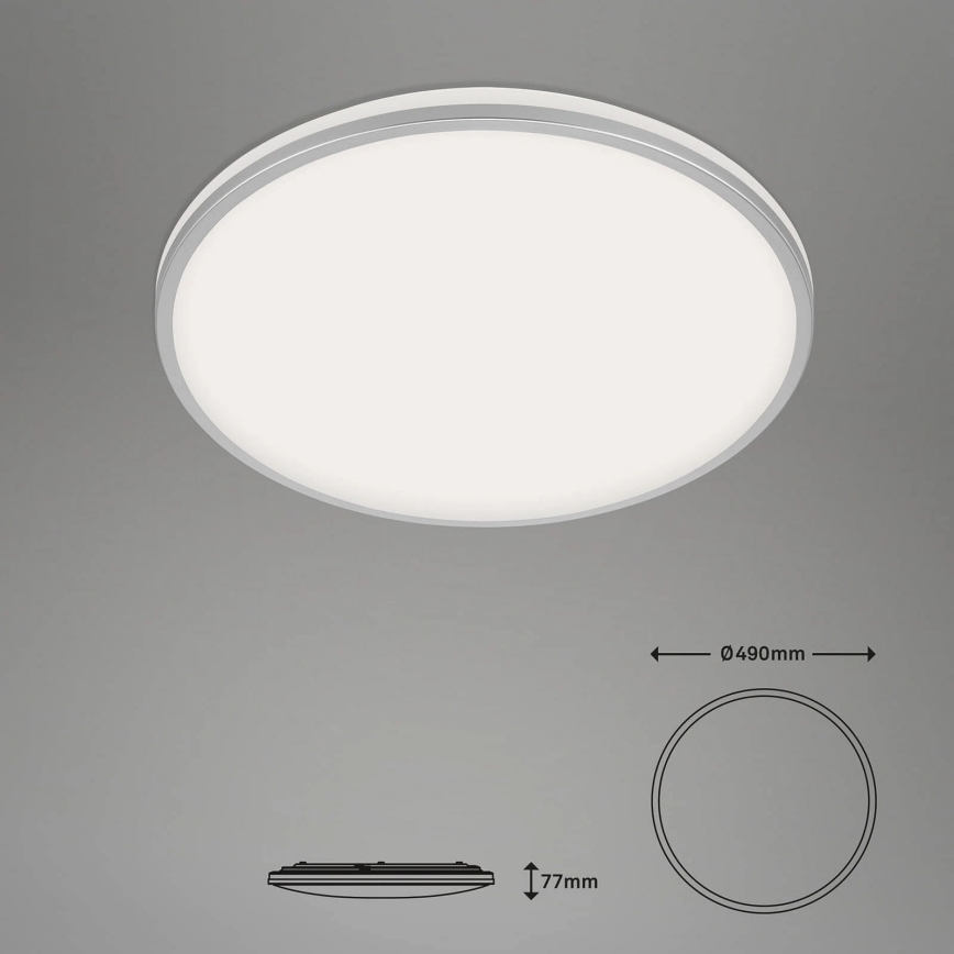 Briloner 3065-014 - IVY Dimmable LED Ceiling Light LED/42W/230V Wi-Fi Tuya Ø 49 cm + Remote Control