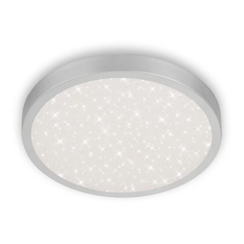 Briloner 3071-014 - LED Ceiling light RUNA LED/24W/230V silver