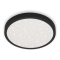 Briloner 3071-015 - LED Ceiling light RUNA LED/24W/230V black