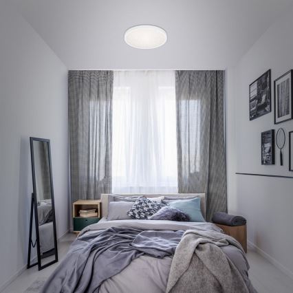 Briloner 3071-016 - LED Ceiling light RUNA LED/24W/230V 4000K d. 38 cm white