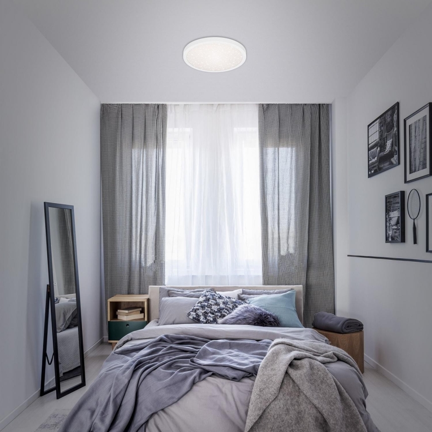 Briloner 3071-016 - LED Ceiling light RUNA LED/24W/230V 4000K d. 38 cm white