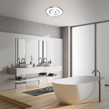 Briloner 3083-018 - LED Dimmable bathroom ceiling light COOL&COSY LED/24W/230V IP44