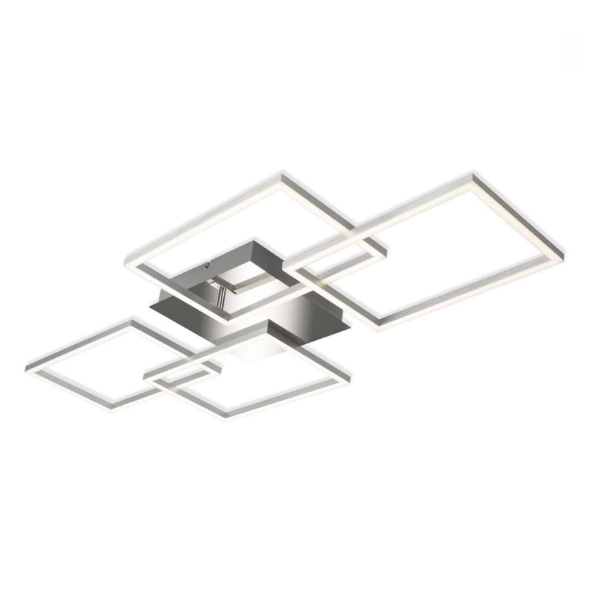 Briloner 3091-018 - LED Dimmable ceiling light FRAME LED/30W/230V shiny chrome