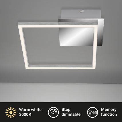 Briloner 3105-018 - LED Dimmable ceiling light FRAMES LED/9,7W/230V