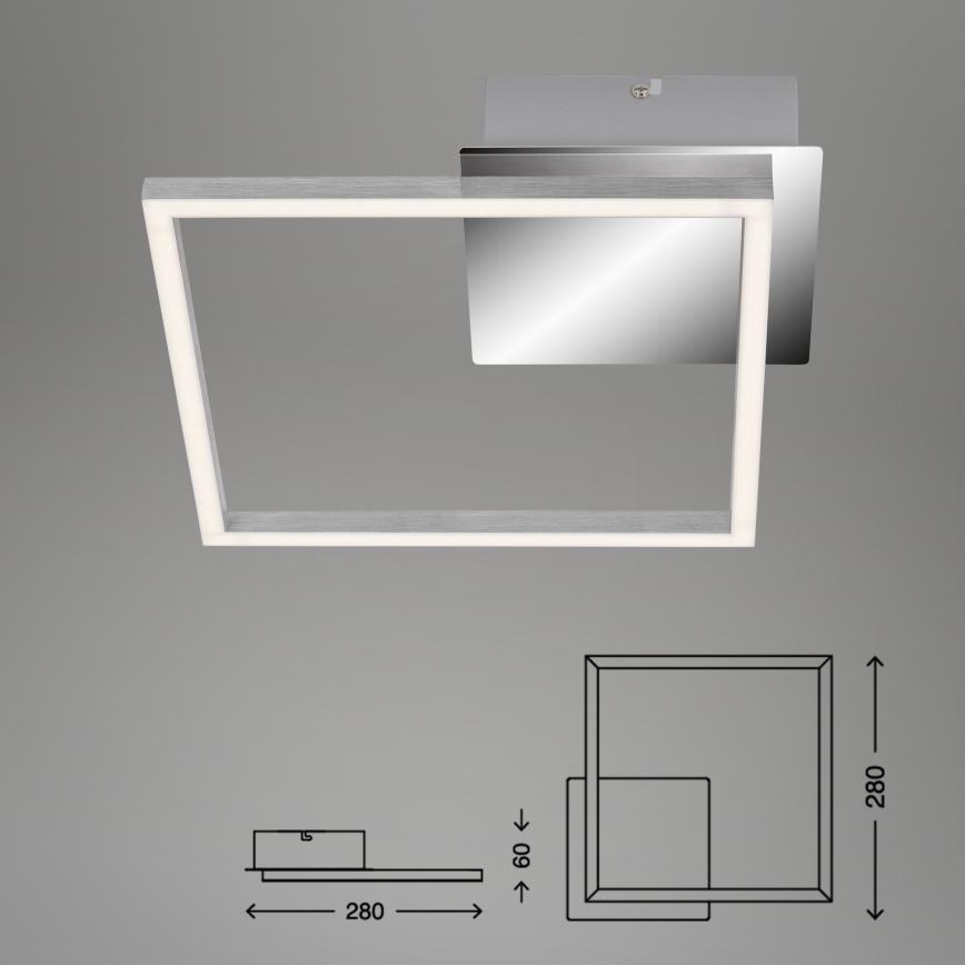 Briloner 3105-018 - LED Dimmable ceiling light FRAMES LED/9,7W/230V