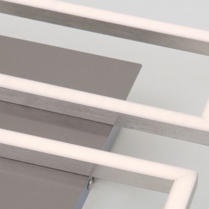 Briloner 3107-012 - LED Dimmable ceiling light FRAME 2xLED/7,25W/230V