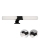 Briloner 3113-115 - LED Bathroom mirror lighting LED/12W/230V IP44 47 cm black