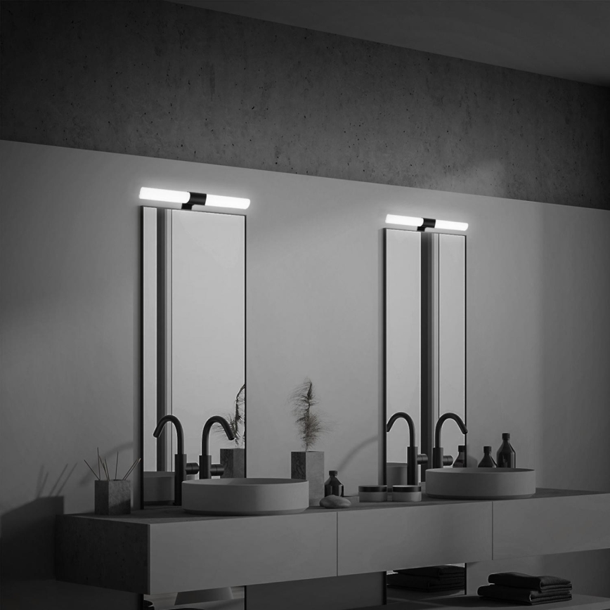 Briloner 3113-115 - LED Bathroom mirror lighting LED/12W/230V IP44 47 cm black