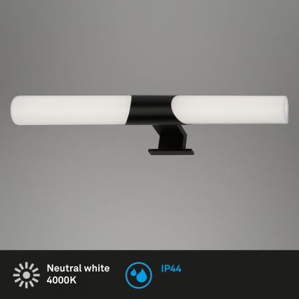 Briloner 3113-115 - LED Bathroom mirror lighting LED/12W/230V IP44 47 cm black
