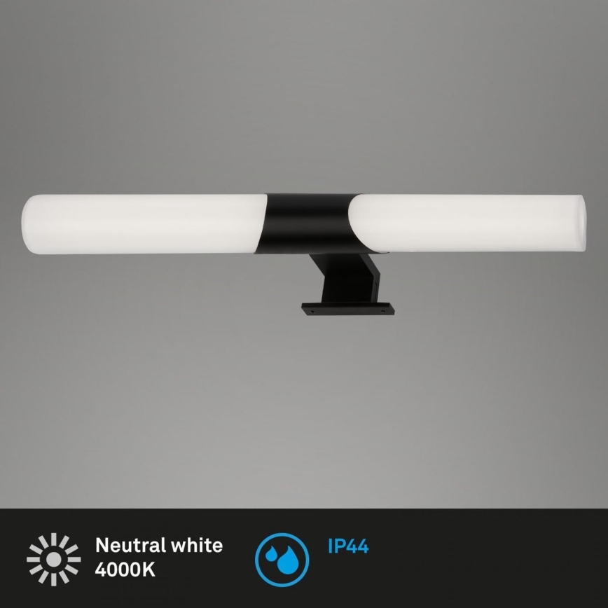 Briloner 3113-115 - LED Bathroom mirror lighting LED/12W/230V IP44 47 cm black