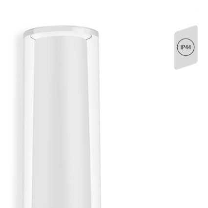 Briloner 311306TF - LED Outdoor wall light LED/8W/230V 4000K IP44 white