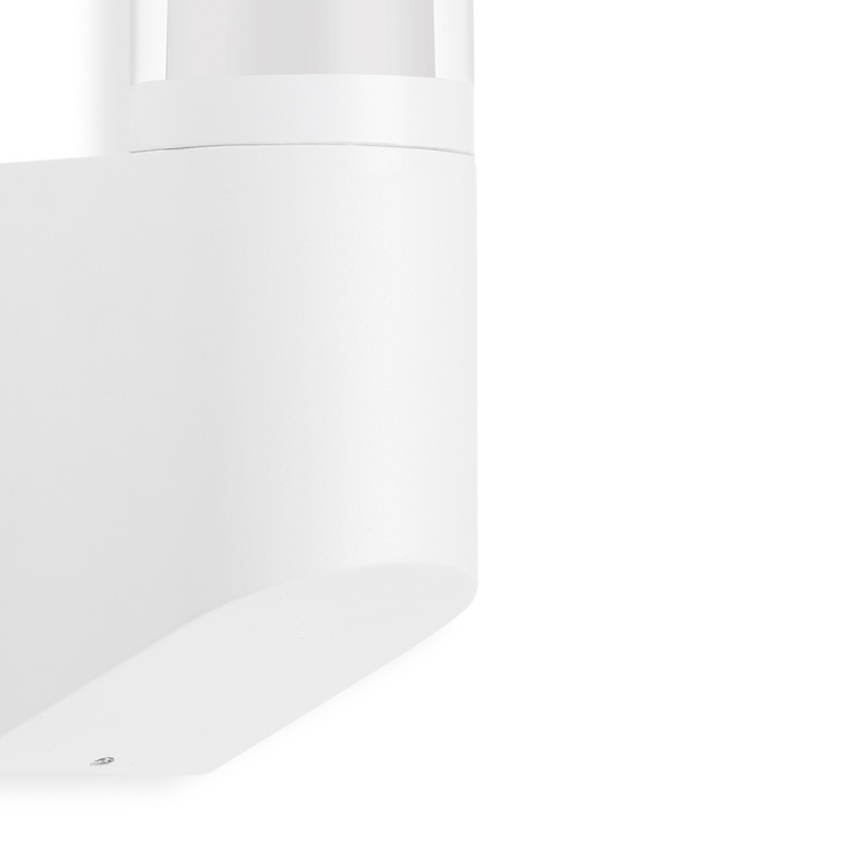 Briloner 311306TF - LED Outdoor wall light LED/8W/230V 4000K IP44 white