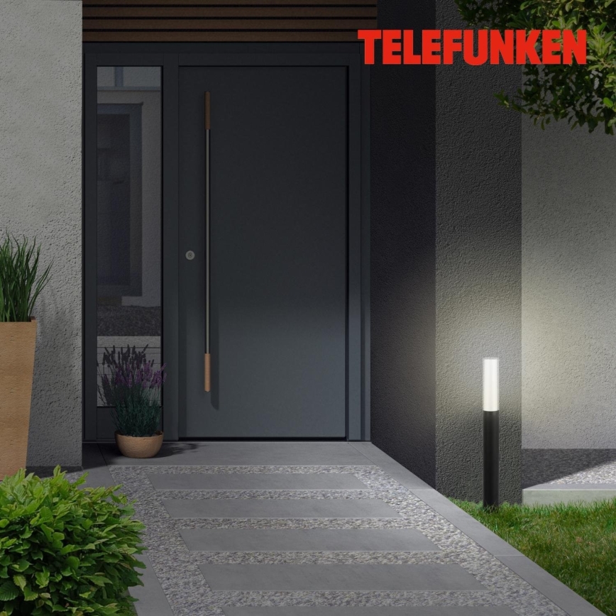 Briloner 311405TF - LED Outdoor lamp LED/8W/230V IP44 4000K 57 cm black