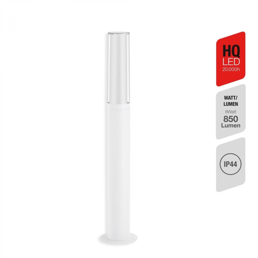 Briloner 311406TF - LED Outdoor lamp LED/8W/230V IP44 4000K 57 cm white