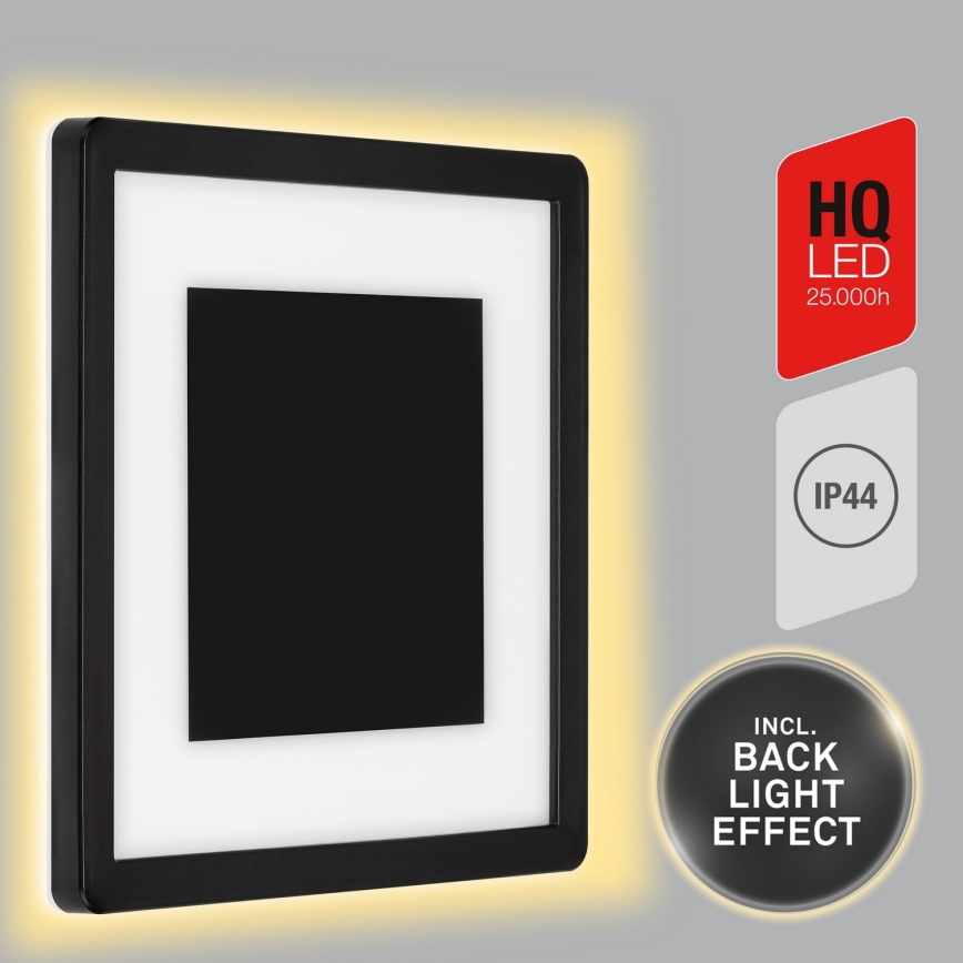 Briloner 315905TF - LED Outdoor wall light LED/15W/230V IP44 4000K black