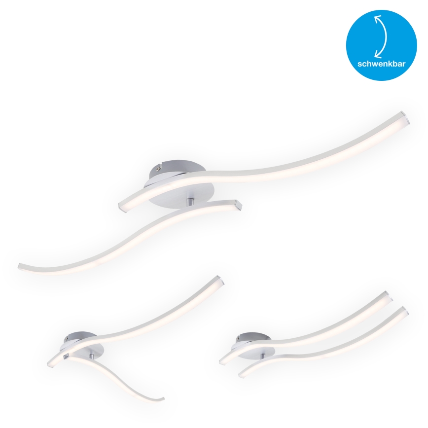 Briloner 3165-029 - LED Surface-mounted chandelier GO 2xLED/9W/230V