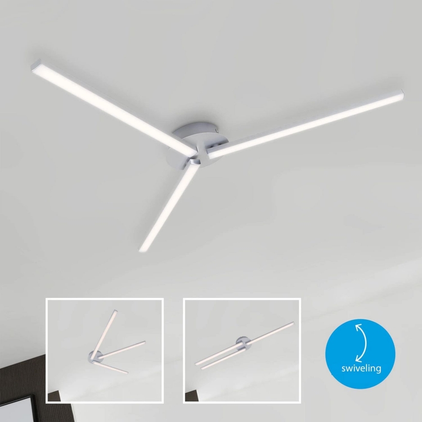 Briloner 3181-039 - LED Surface-mounted chandelier GO 3xLED/5W/230V