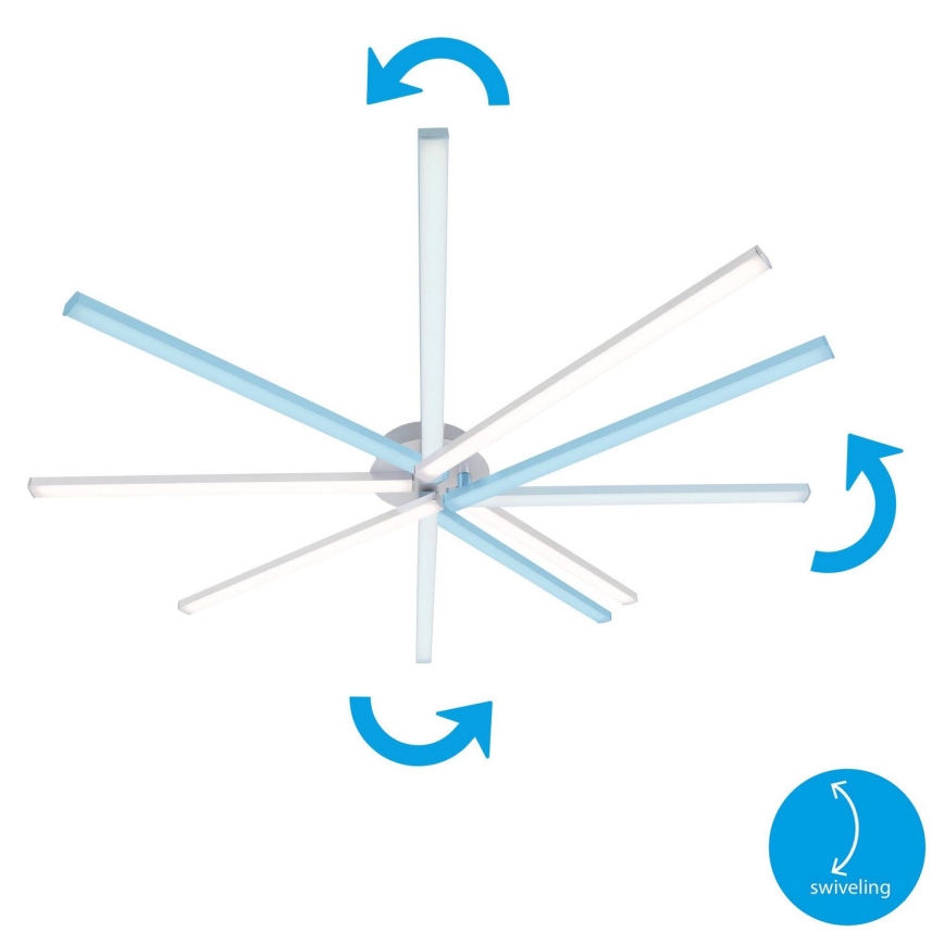 Briloner 3181-049 - LED Surface-mounted chandelier GO 4xLED/5W/230V