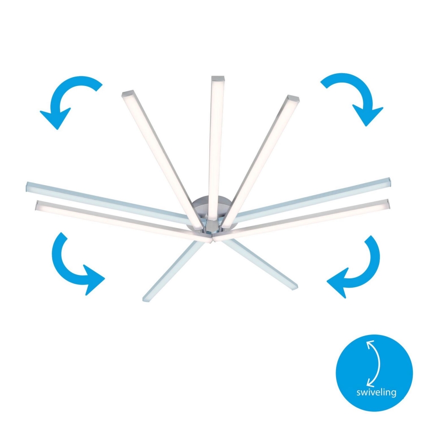 Briloner 3181-059 - LED Surface-mounted chandelier GO 5xLED/4,8W/230V