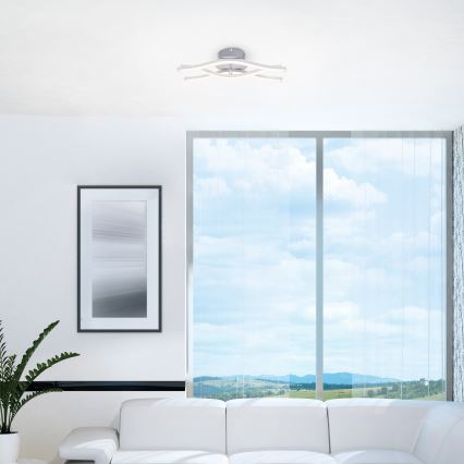 Briloner 3186-039 - LED Surface-mounted chandelier GO 3xLED/6W/230V