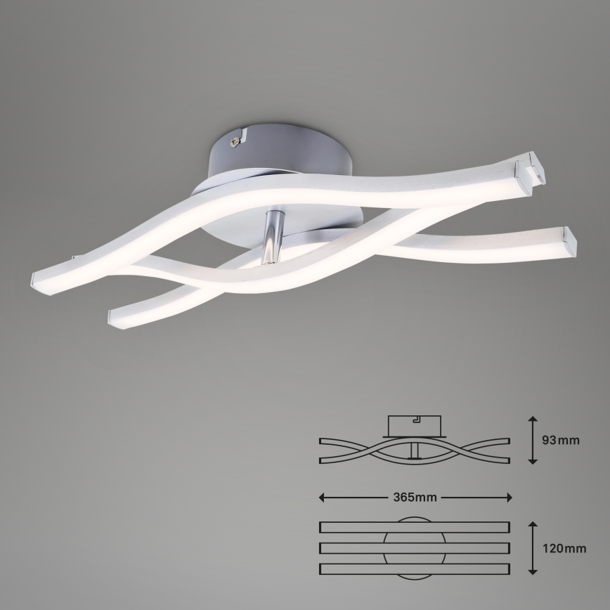 Briloner 3186-039 - LED Surface-mounted chandelier GO 3xLED/6W/230V