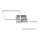 Briloner 3192-018 - LED Ceiling light FRAMES 2xLED/16W/230V