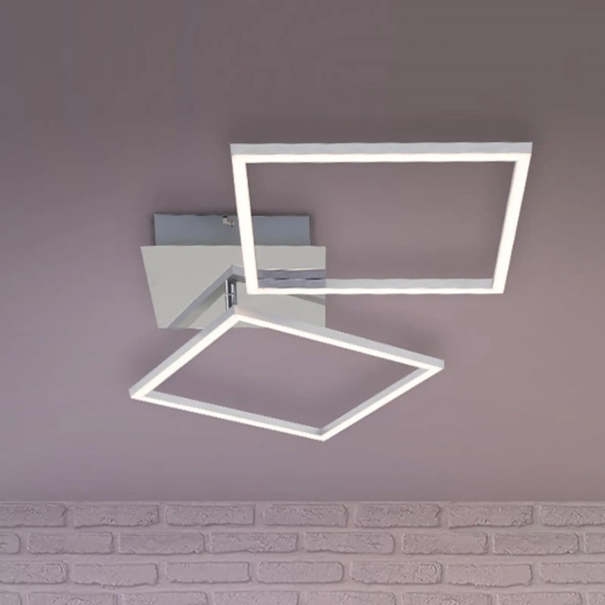 Briloner 3192-018 - LED Ceiling light FRAMES 2xLED/16W/230V