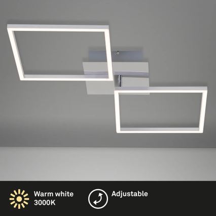 Briloner 3192-018 - LED Ceiling light FRAMES 2xLED/16W/230V