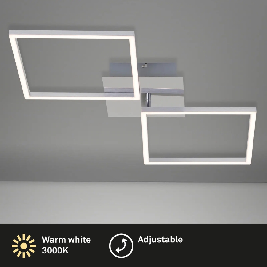 Briloner 3192-018 - LED Ceiling light FRAMES 2xLED/16W/230V