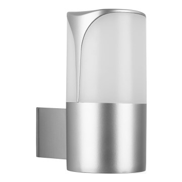 Briloner 320304TF - Outdoor wall light 1xE27/12W/230V IP44 silver