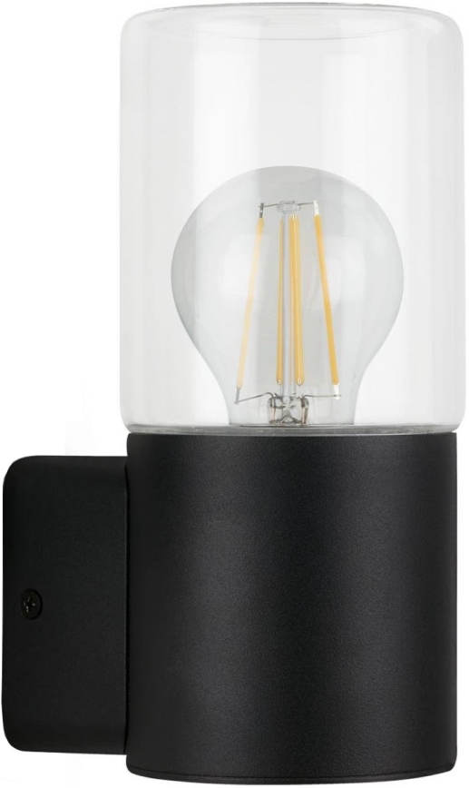 Briloner 320505TF - Outdoor wall light 1xE27/12W/230V IP44 black