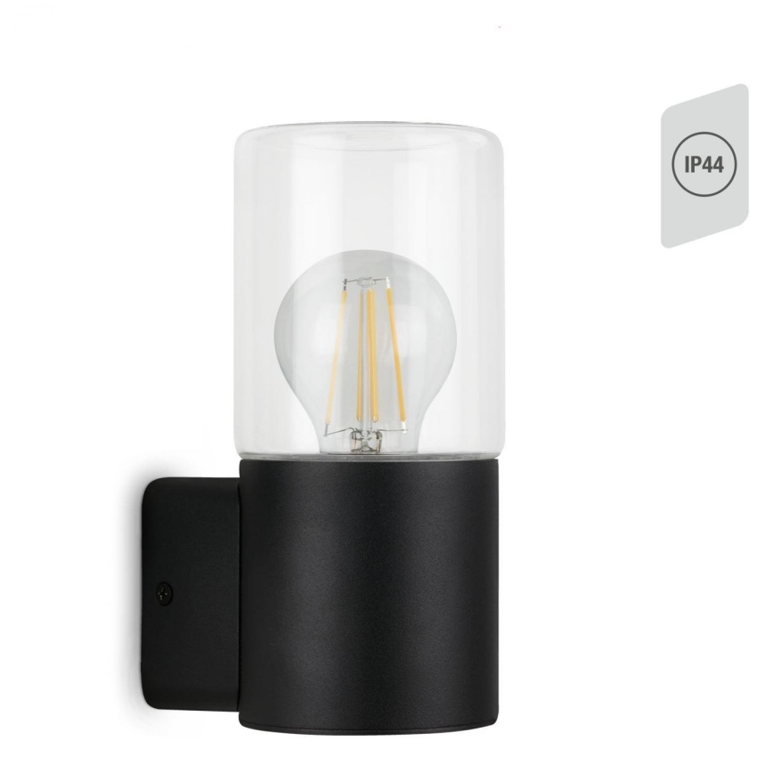 Briloner 320505TF - Outdoor wall light 1xE27/12W/230V IP44 black