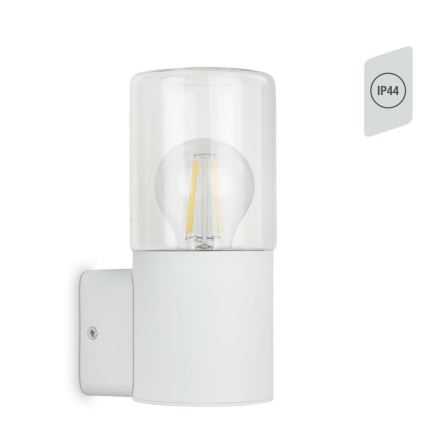 Briloner 320506TF - Outdoor wall light 1xE27/12W/230V IP44 white