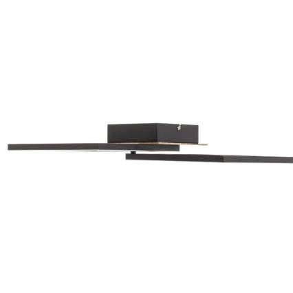 Briloner 3210-014 - LED Dimmable ceiling light FRAME 2xLED/11W/230V brown