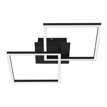 Briloner 3210-015 - LED Dimmable ceiling light FRAME 2xLED/11W/230V black