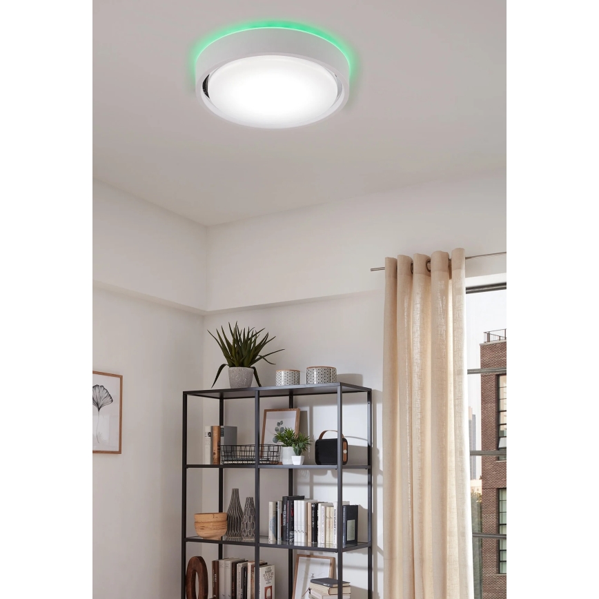 Briloner 3227-016 - LED RGB Dimmable light with sensor TALENA LED/24W/230V white + remote control