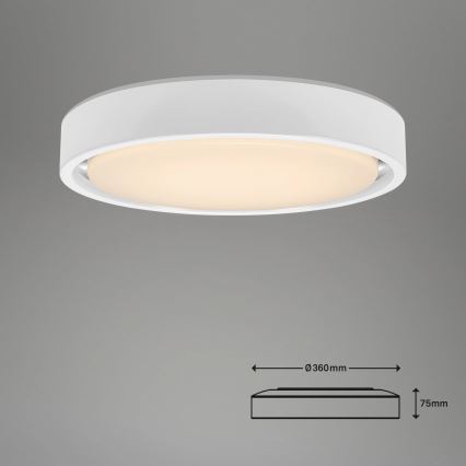 Briloner 3227-016 - LED RGB Dimmable light with sensor TALENA LED/24W/230V white + remote control