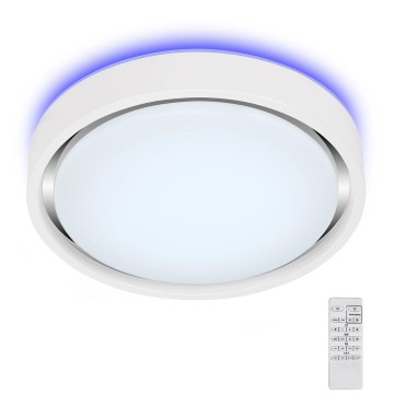 Briloner 3227-016 - LED RGB Dimmable light with sensor TALENA LED/24W/230V white + remote control