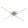 Briloner 3254-042 - LED Dimmable ceiling light TEMPALTE 4xLED/11W/230V