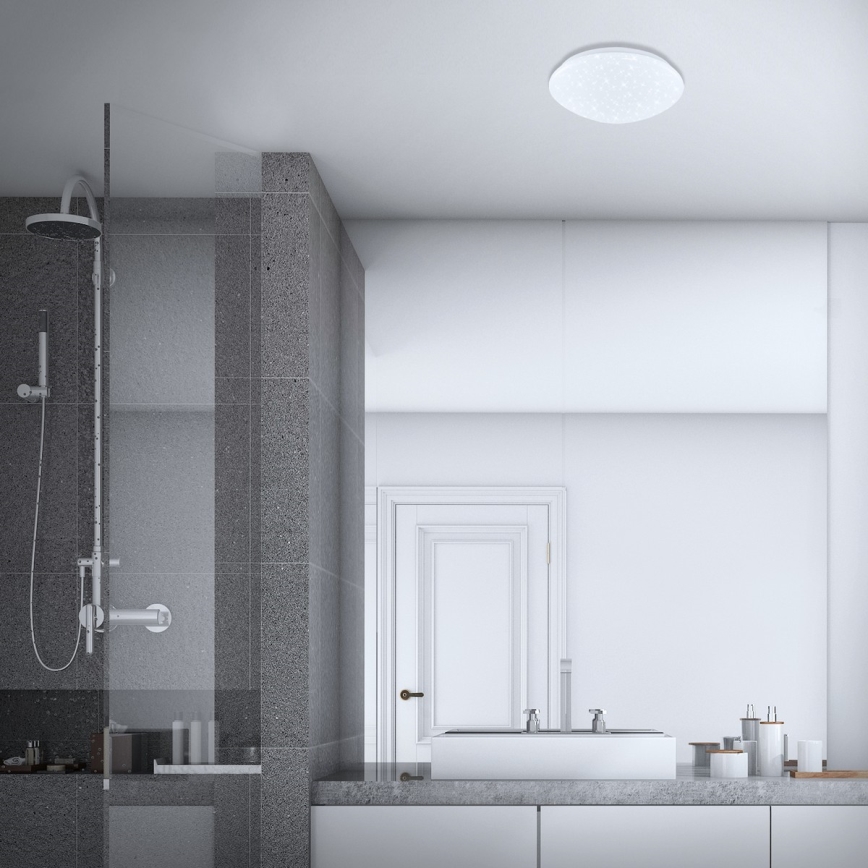 Briloner 3360-016 - LED Bathroom ceiling light STARRY SKY LED/12W/230V IP44