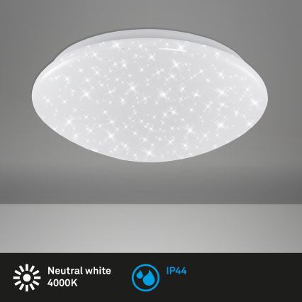 Briloner 3360-016 - LED Bathroom ceiling light STARRY SKY LED/12W/230V IP44