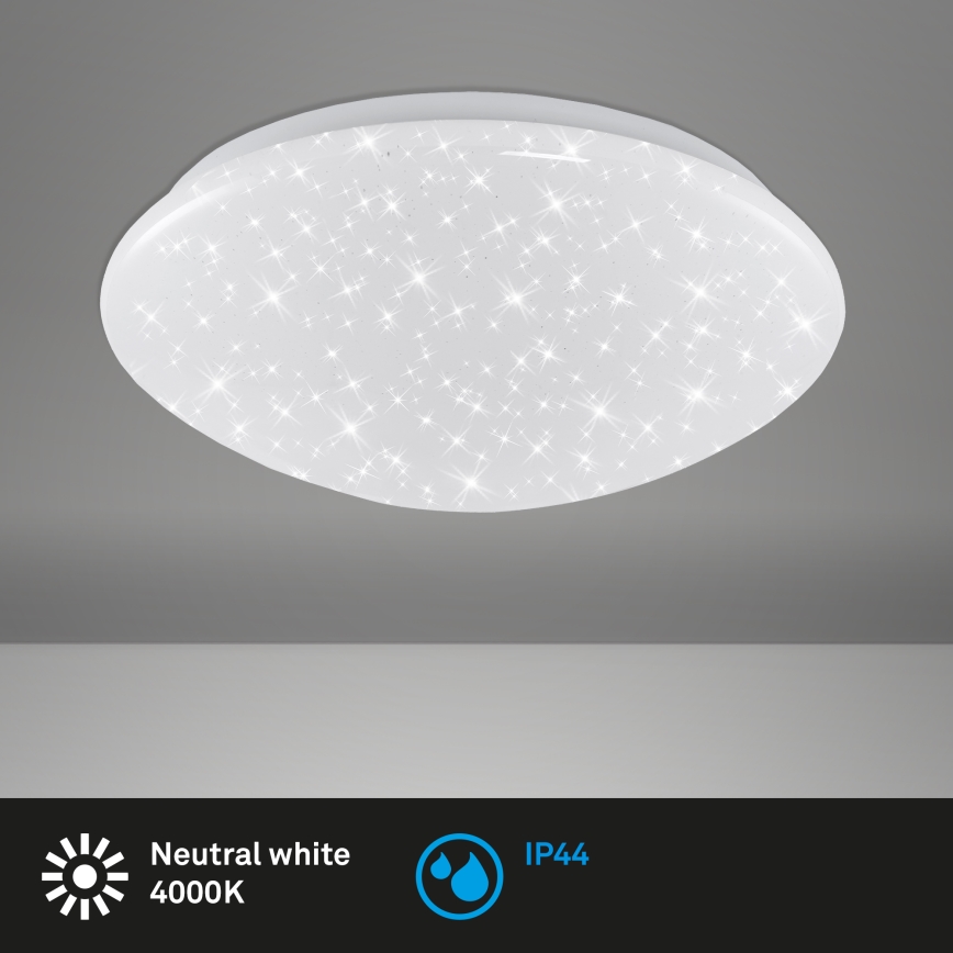 Briloner 3360-016 - LED Bathroom ceiling light STARRY SKY LED/12W/230V IP44