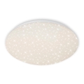 Briloner 3373-016 - STARRY LED Dimmable Ceiling Light LED/15W/230V 3000–6500K Ø 28 cm White + Remote Control