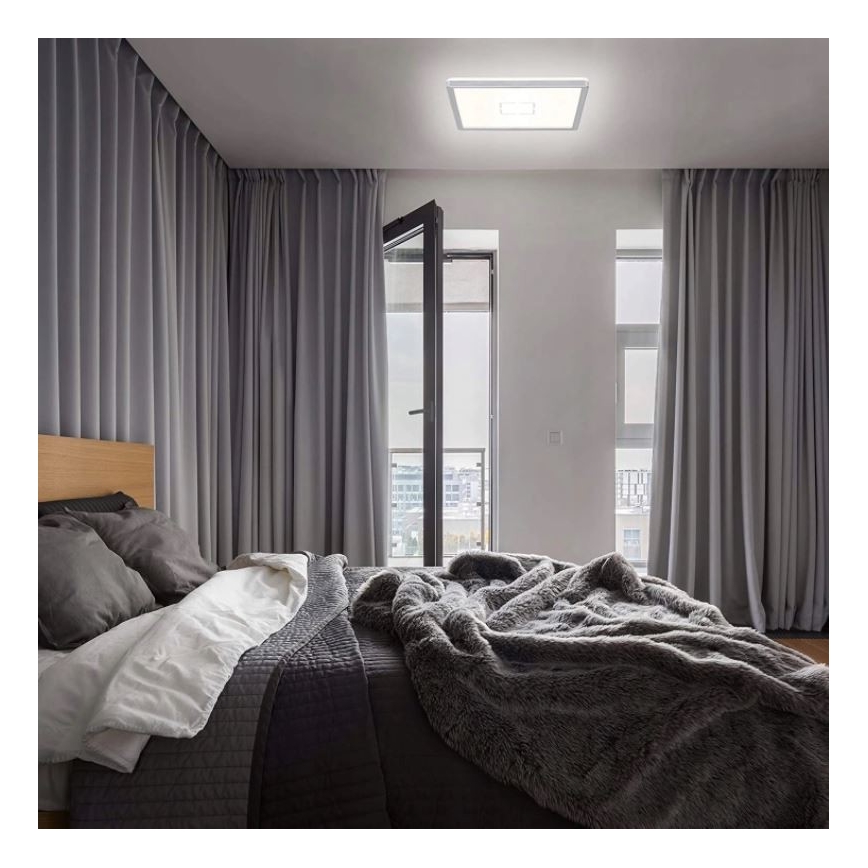 Briloner 3390-014 - LED Ceiling light FREE LED/18W/230V 29x29 cm