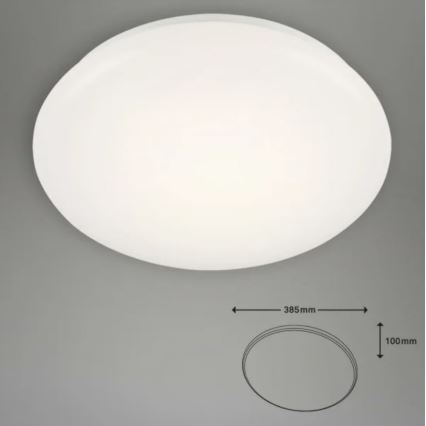 Briloner 3407-016 - LED Bathroom ceiling light SPLASH LED/18W/230V IP44