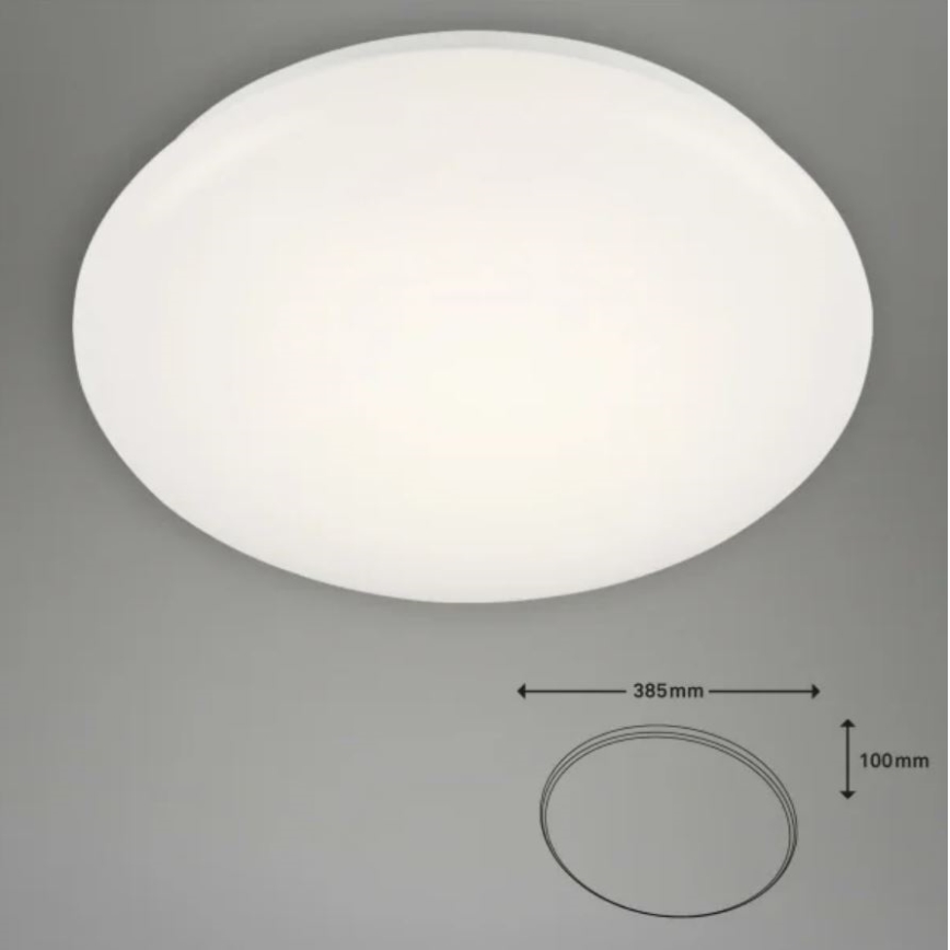 Briloner 3407-016 - LED Bathroom ceiling light SPLASH LED/18W/230V IP44