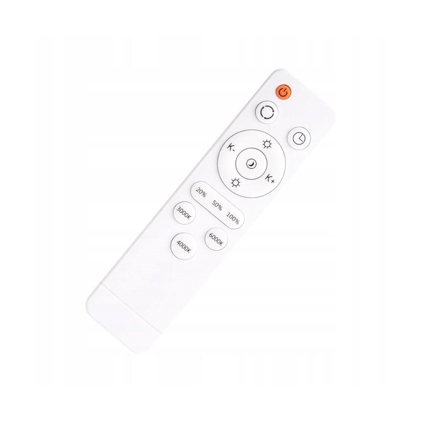 Briloner 3430-015 - LED Dimmable ceiling light MANNY LED/48W/230V + remote control
